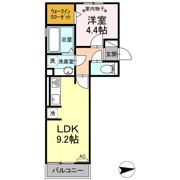シャトルアキラⅢの間取り画像