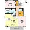 ハイム杉山 B棟の間取り画像