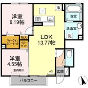 クレセント片島の間取り画像