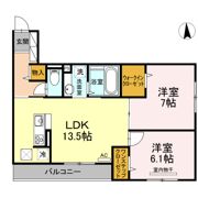 メセナ吉行の間取り画像