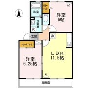 ルピナ瑠夏の間取り画像