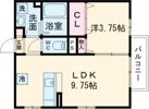 メゾンプランタニエール ドゥの間取り画像