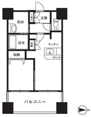 HF西新宿レジデンスWESTの間取り画像