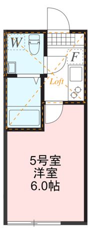 アザーレ・キュリオス久地Bの間取り画像