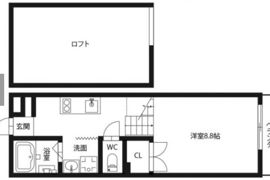 ピース・スクエア住吉Bの間取り画像