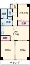 総業水戸第二ハイムの間取り画像