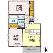 ブランシェコートⅢ NORTHの間取り画像
