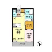 Fleur(フルール） Aの間取り画像