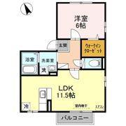 グランメール桜町 Cの間取り画像