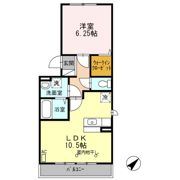 コンフォールえのき 弐番館の間取り画像