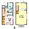 コンチェルト Bの間取り画像
