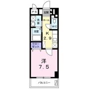 ミニヨン アビタシオン久米の間取り画像
