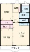 コスモスYK21の間取り画像