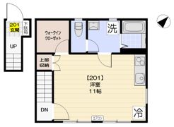 グレースサンヨーA棟の間取り画像