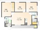 キリンハイツの間取り画像