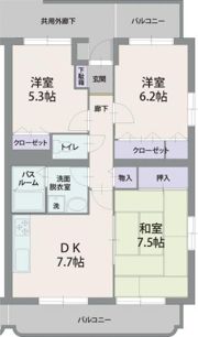 シレンシオ パティオの間取り画像