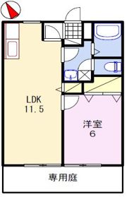 サンライフ森の西の間取り画像