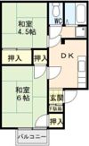 第一コーポ田中の間取り画像