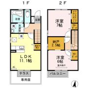 プリマ クレール C棟の間取り画像