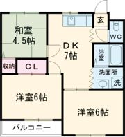 モーツアルトハイムの間取り画像