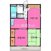 ソレイユ香栄Ⅱの間取り画像