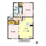 プラティーク新屋大川町の間取り画像