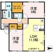 ドミール三和の間取り画像
