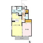 ドエル Bの間取り画像