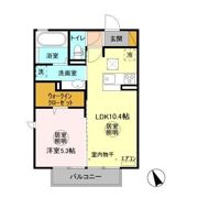 Dーroom赤塚 Aの間取り画像