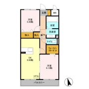 ジュールフェリエの間取り画像