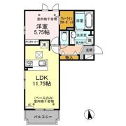 Maison de KAZU（ﾒｿﾞﾝ ﾄﾞ ｶｽﾞ） B棟の間取り画像