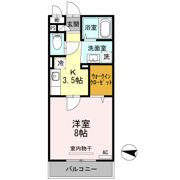 グランドゥール小倉の間取り画像