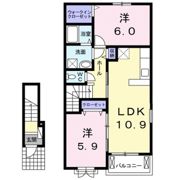 リューナ Bの間取り画像