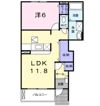 サンプライムの間取り画像