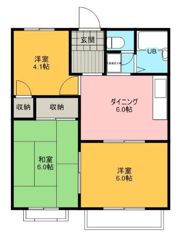 メゾン楠の間取り画像