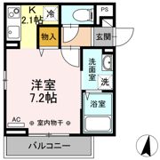 ルピナス堀之内の間取り画像