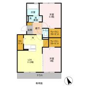 グランソーレⅠの間取り画像