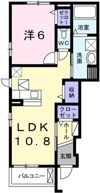ソレイユ Ⅰ番館の間取り画像