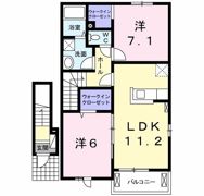 ブライト ヴィラ 1の間取り画像