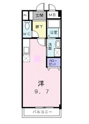 パークサイドパレスの間取り画像