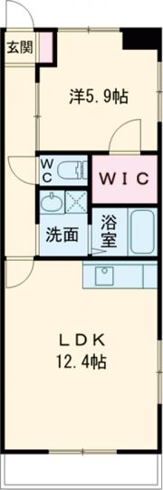 ブロードタウン神野D棟の間取り画像