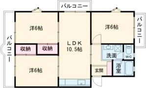 マイシャトー国府台の間取り画像