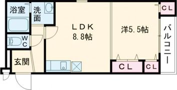 マック フレー エッジの間取り画像