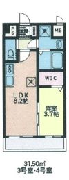 シェル新川の間取り画像