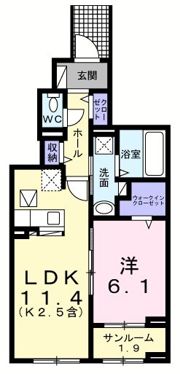 スフィーダの間取り画像