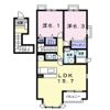 アメニティ・Cの間取り画像
