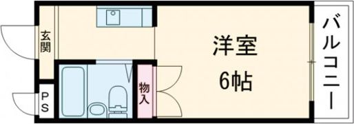 S・H星ヶ丘ハイツの間取り画像