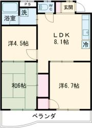 アスティールパレスの間取り画像