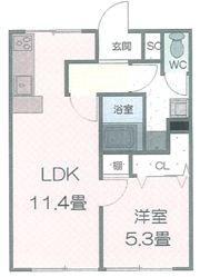 東海ハイツの間取り画像