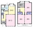 世古ハイツの間取り画像